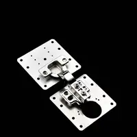 ชุดซ่อมบานพับตู้และเฟอร์นิเจอร์ - แผ่นยึดสแตนเลสสำหรับเสริมประตู ขายส่ง สำหรับซ่อมแซมประตูที่หย่อนหรือหลวม 3