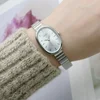 Oval Small Dial Women Quartz Watch Stainless Steel Bamboo Strap Girl Student Leisure Fashion Luxury Gift Wristwatch Dropshipping 4