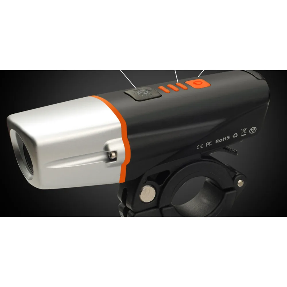 Fahrrad-Mountainbikes, intelligente Lichtsensor-Warnleuchten, USB-Aufladung, Fahrradscheinwerfer, Reitzubehör_voghion.com