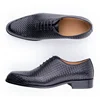 Luxury Genuine Leather Shoes Men Oxford Casual Business Office Shoes Comfortable Formal Lace Up Pointed Toe Dress Wedding Shoes 6