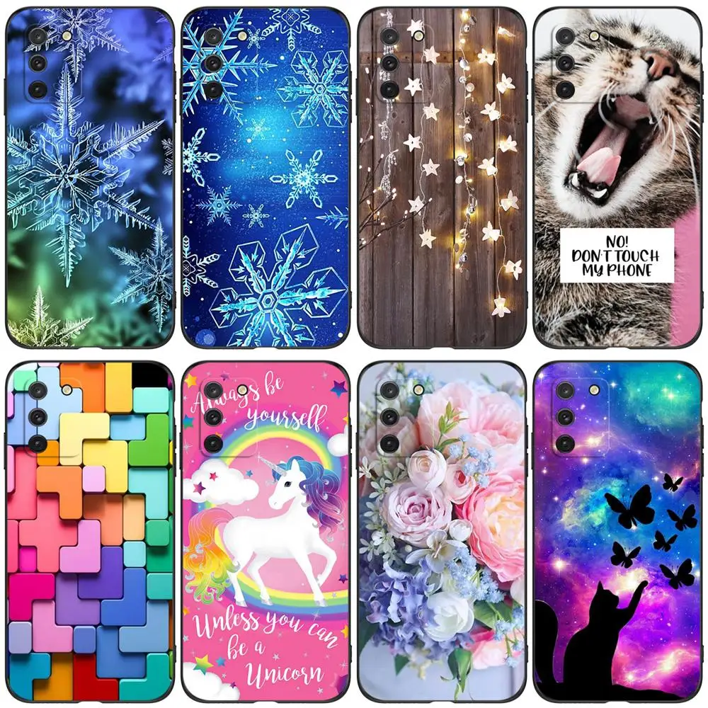 Per Samsung Galaxy S10 Lite Custodia Cover Per Telefono Per Samsung S10 Lite S 10 Lite Sm-G770F Custodia In Tpu Nero Unicorno