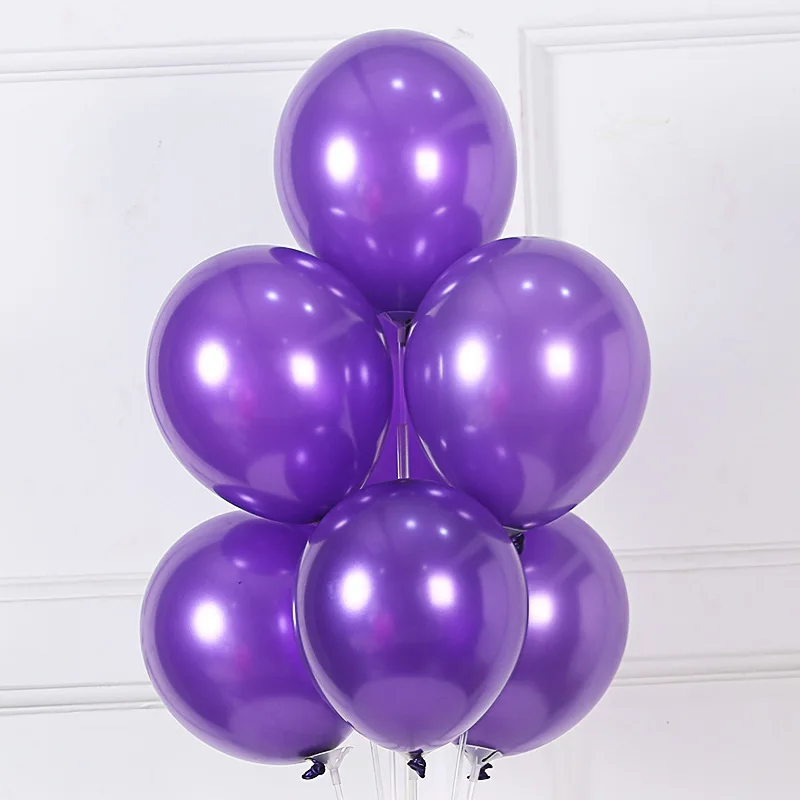 진주 라텍스 풍선, 화이트 핑크 퍼플 헬륨 볼, 웨딩 성인 생일 파티 장식, 베이비 샤워 글로보, 20, 50 개, 10, 12 인치