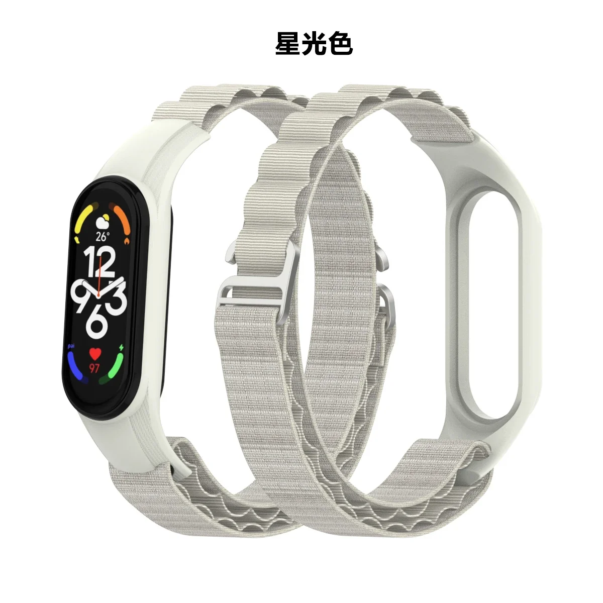 

Alpine Loop Band For Xiaomi Mi band 6 7 Strap Wristband Sport Nylon Replace Bracelet For Mi Band 5 4 3 Smartwatch Belt Correa