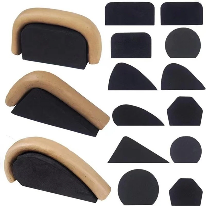 Pottery Mug Handle Molds Set of 12 Various Sizes and Shapes Making Tool