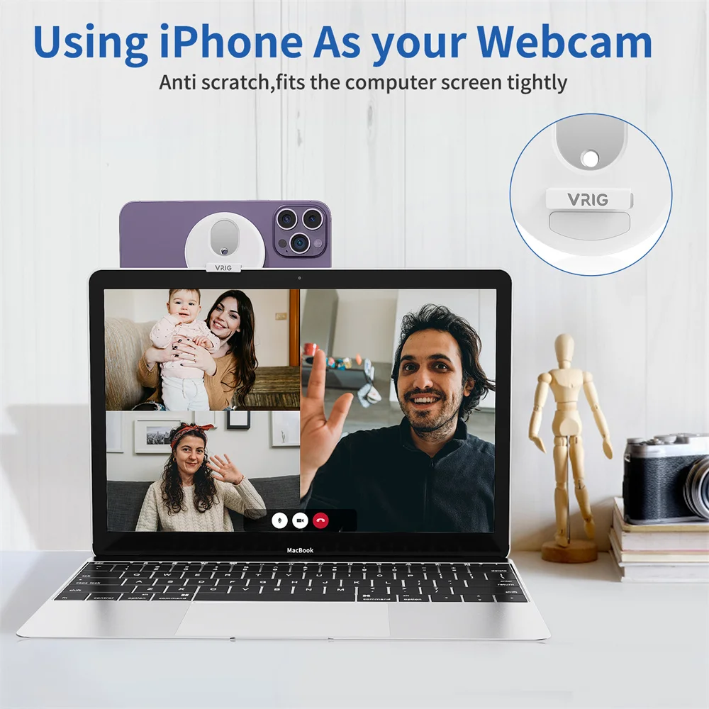 Support d'appareil photo MagSafe pour iPhone pour les ordinateurs