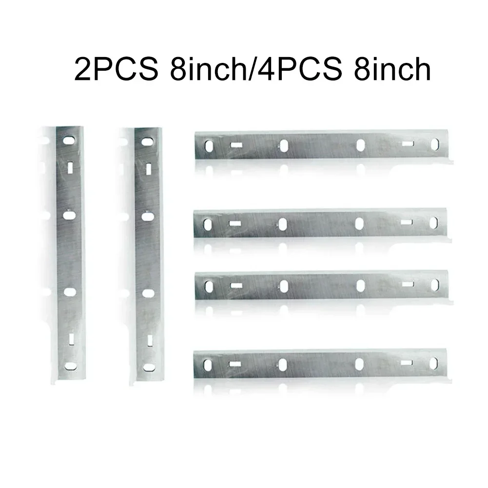 2/4 Stuks 8Inch Schaafmachine Bladen Voor Woodstar Pt85 Hss Kity Pt8500 Scheppach Ht850 Houtbewerking Elektrisch Gereedschap Onderdelen 210X22X1.8Mm