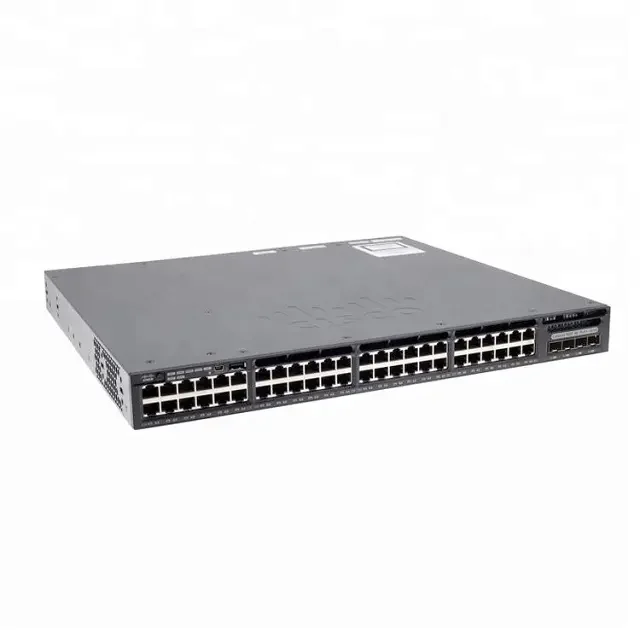 

Used 3650 Series WS-C3650-48PS-S 48 Port POE 4x1G Uplink IP Base Switch