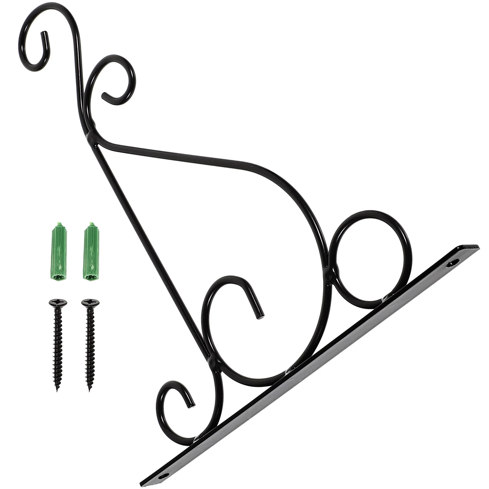 

Basket Hook Wall Mounted Bracket Plant Stand Planter Hanging Hanger Coat Hangers Outdoor Flower Pot