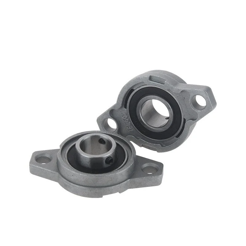 

4pc 15mm Flange Bearing Pillow Block Bore Dia Rod Horizontal Mount Support Shaft Bracket KFL002 High Quality Zinc Alloy
