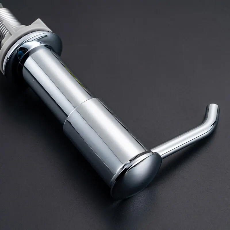 Sink Soap Dispenser With Extension Tube Extended Design Spill Prevention Large Flow Kitchen Hand Press Dispenser Soap