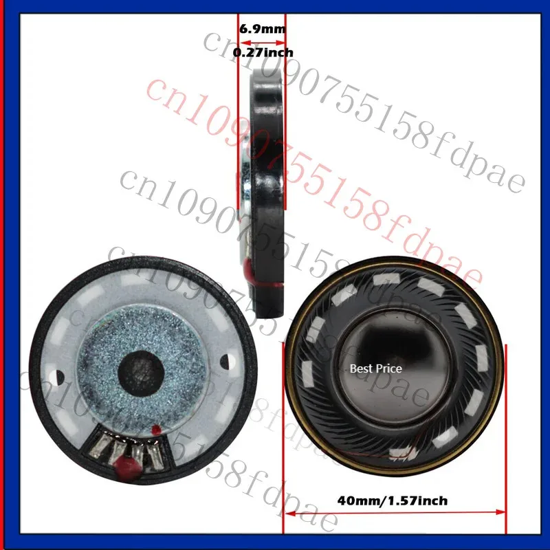 오디오 테크니카 ATH-M40X/30X/S700BT 헤드폰용 XMSJ 교체 스피커 드라이버 부품