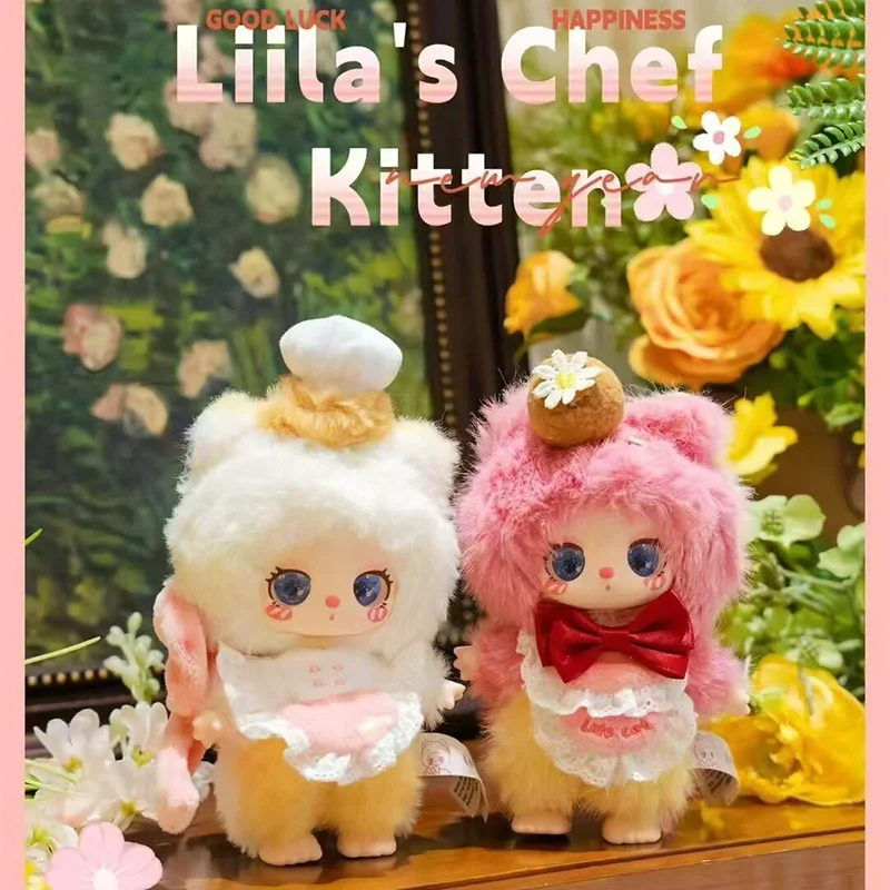 Liila Lucky Cat V4 Sweet Treats Chef Kitten Series Plush