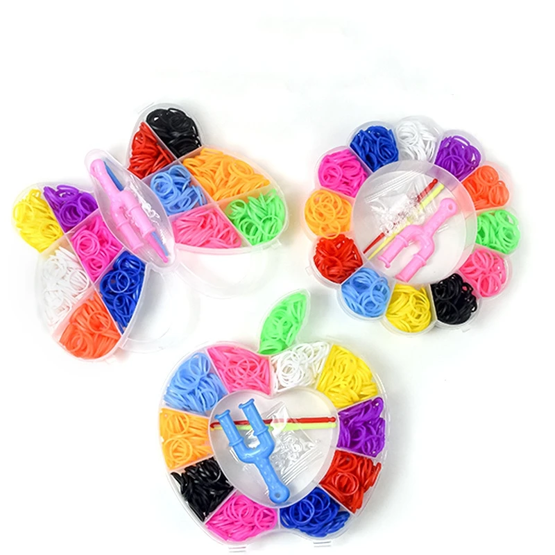 DIY Rubber Loom Band Bracelet Kit for Creative Jewelry Making