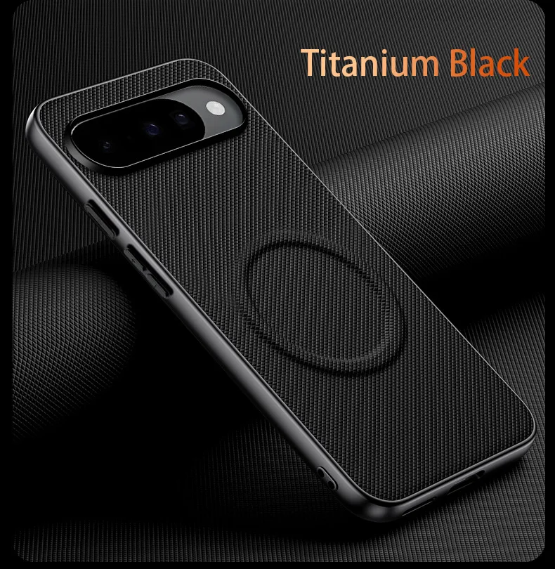 Sleek Matte Magnetic PU Leather Phone Case with Metal Lens Frame Cover