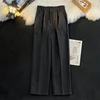 Korean Style Suit Pants Men Slim Fashion Solid Color Business Society Dress Pants Men Straight Pants Men Formal Trousers M29 1