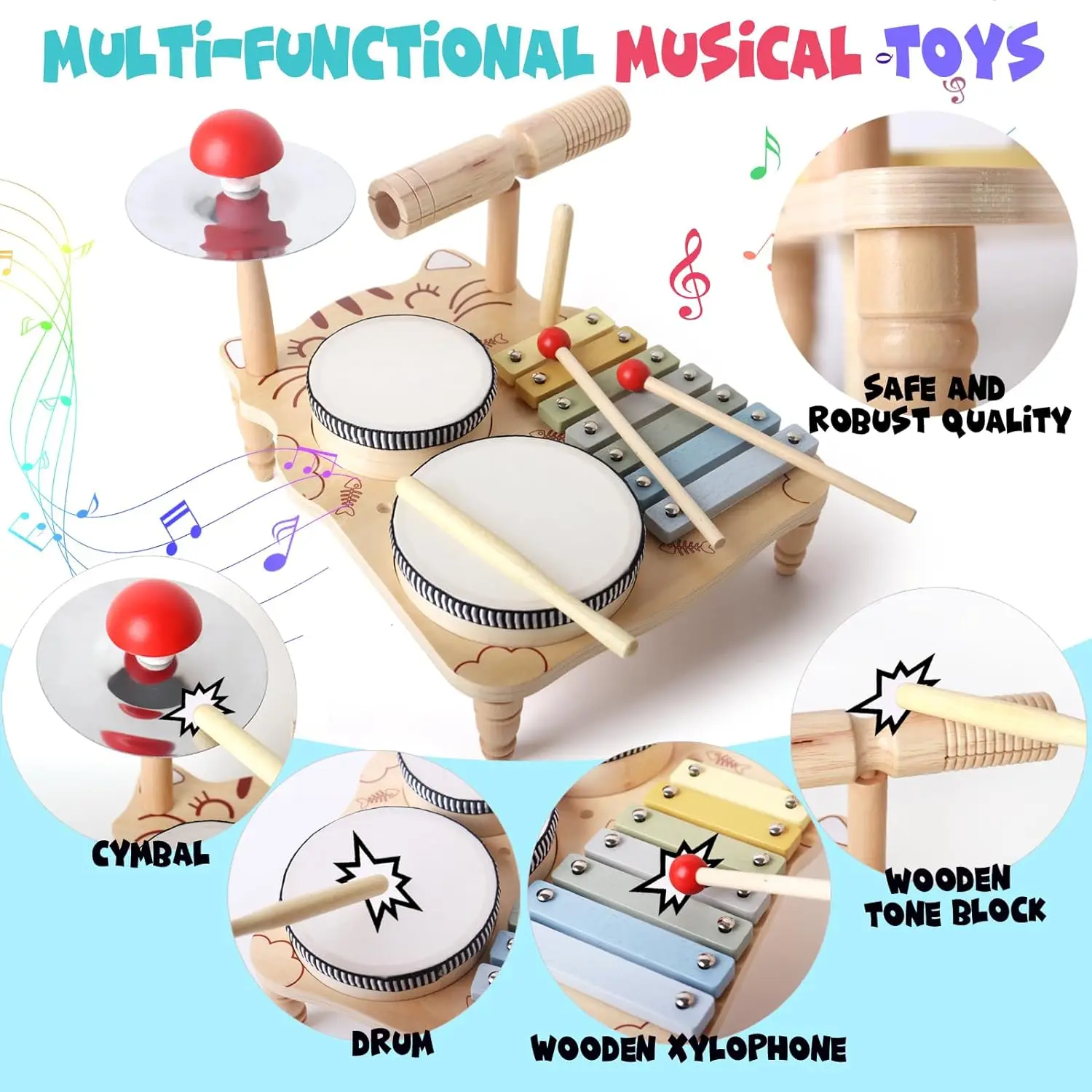 Montessori Toddler Music Set 5