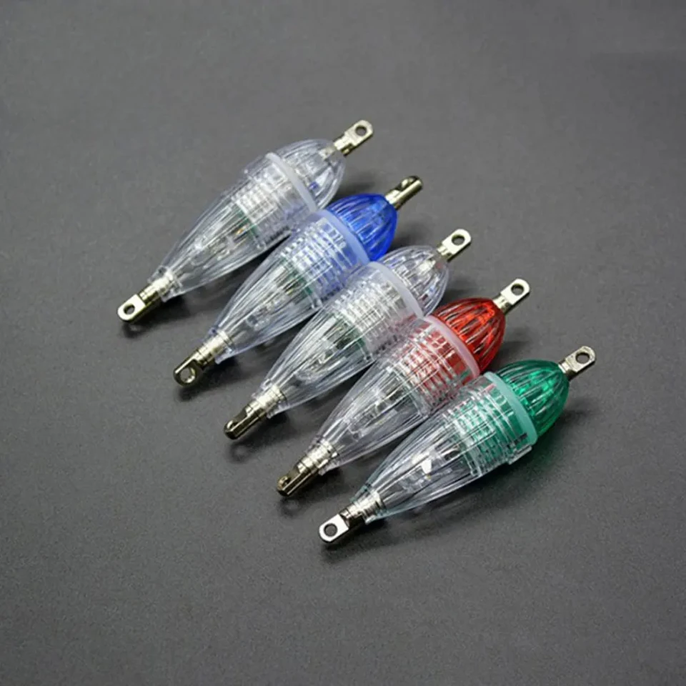 Appât électronique lumineux en forme de poisson VIB, appât de pêche clignotant a