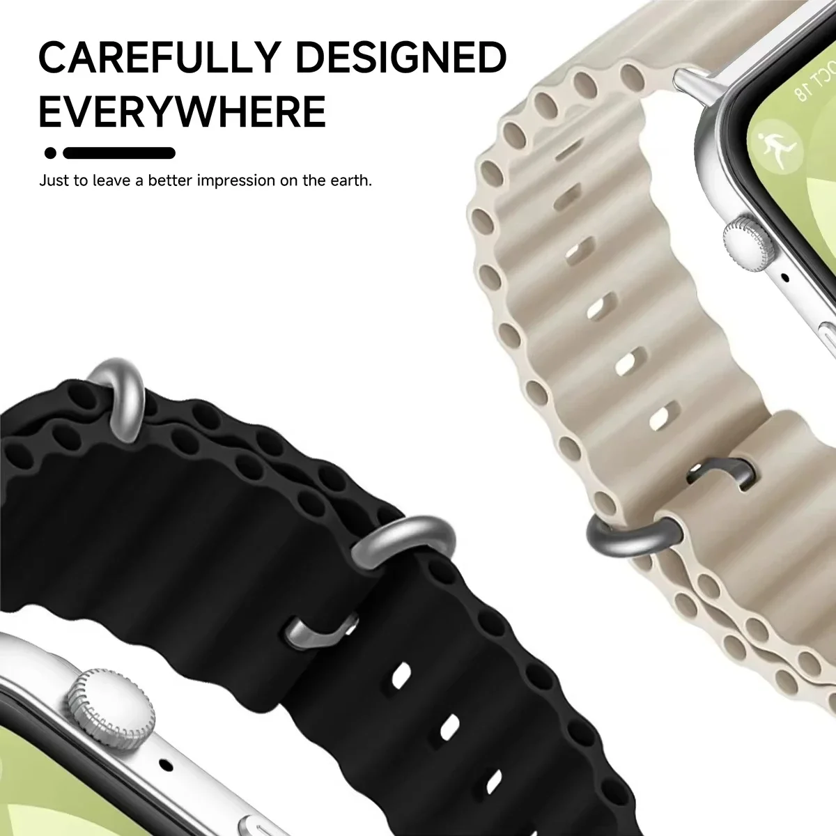 المحيط سيليكون حزام لهواوي ساعة صالح 3 4 4 برو سوا...