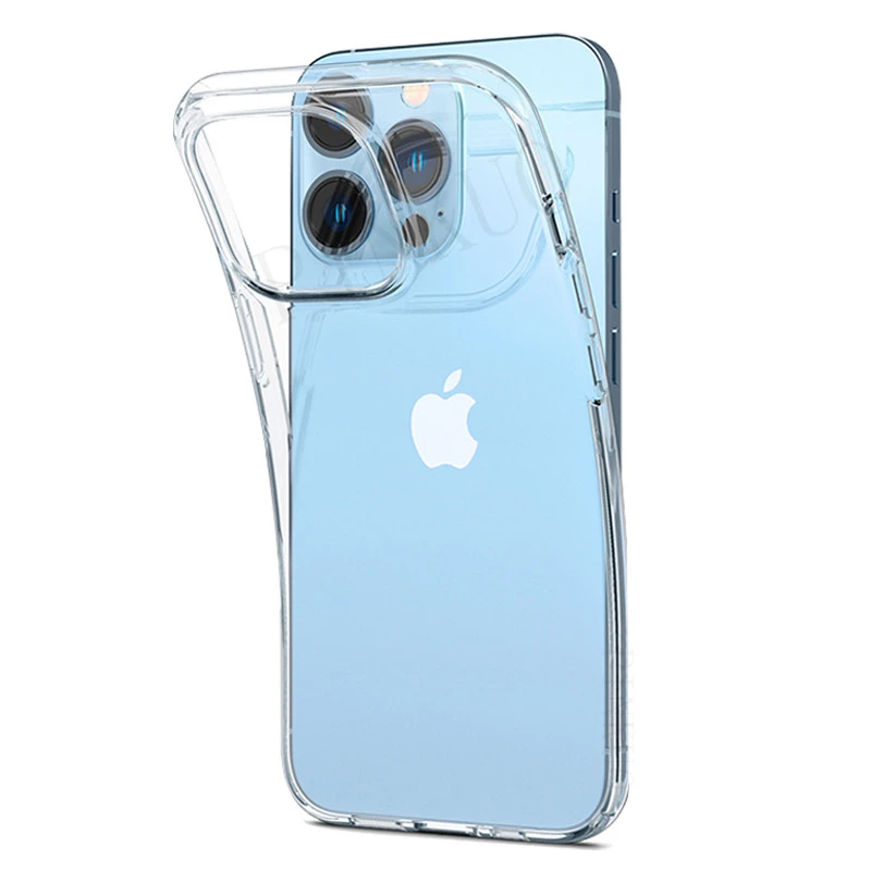 iphone 11 cover Ultra Thin Clear Case For iPhone 11 12 13 Pro Max Case Silicone Soft Back Cover For iPhone  XS Max X XR 8 7 6s Plus 5 Phone Case best iphone 11 cases