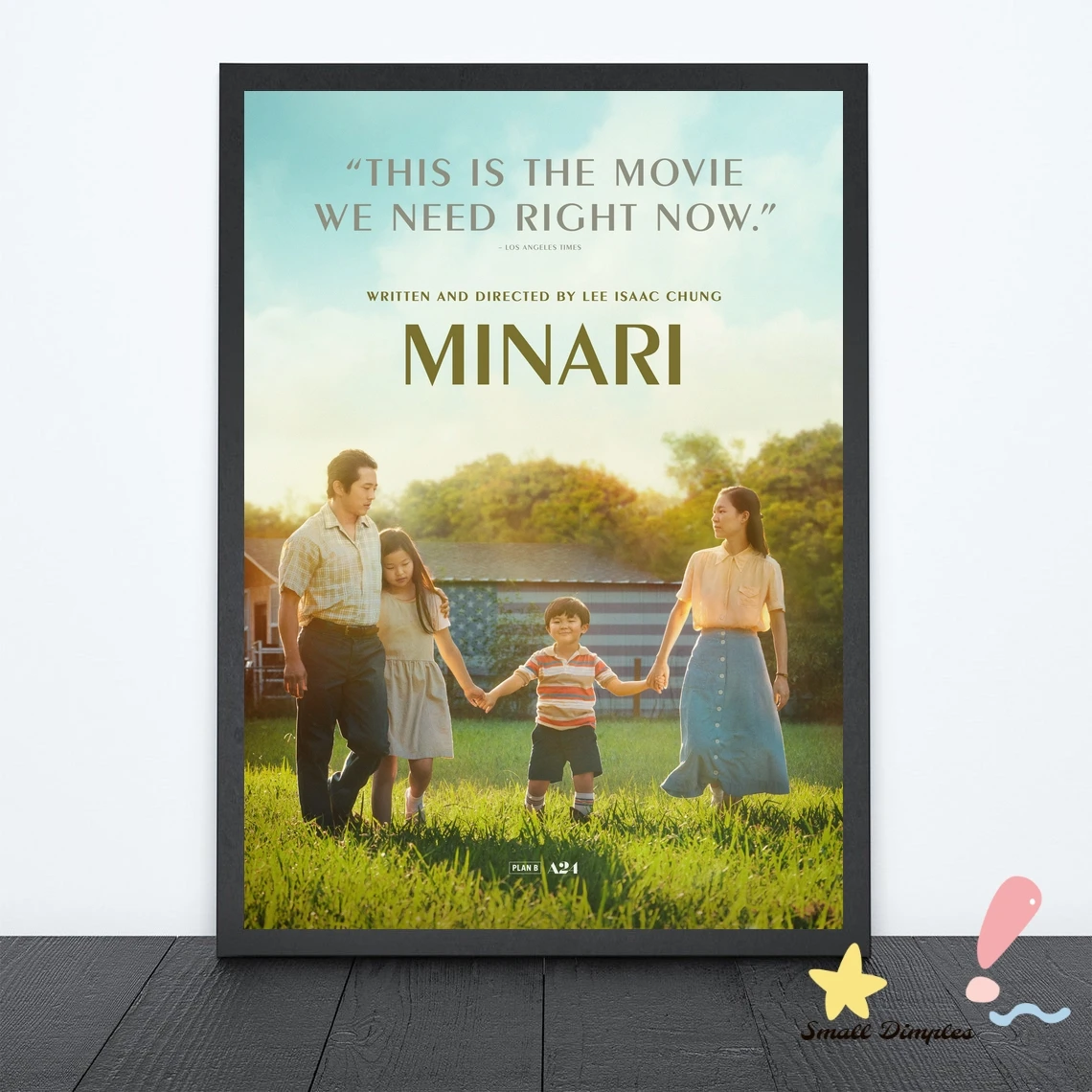 

Классический кинопостер Minari, холст, Художественная печать, украшение для дома, настенная живопись (без рамки)