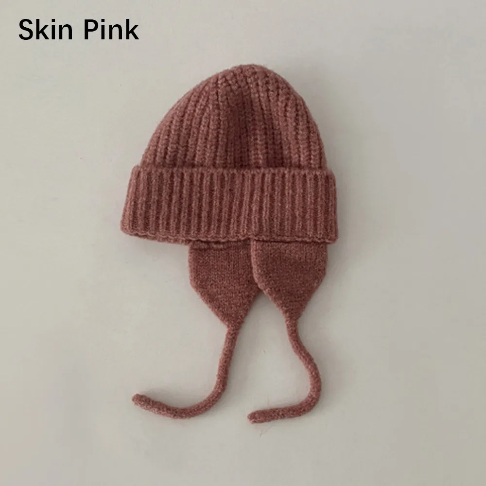 Woolen Kids Beanie Cap Breathable Cozy Hat for Boys and Girls