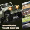 JJRC C8815 Rc Car 1941 Mb Scaler Willys Jeep 2.4g 4wd Rtr Crawler Climbing Scale Military Truck Offroad Vehicle Adult Kids Toy 3