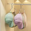 2/4 PCS Fashionable Hook Metal Hat Storage Suitable For Baseball Cap Scarf Belt Wardrobe Decoration Durable Plastic Structure 5