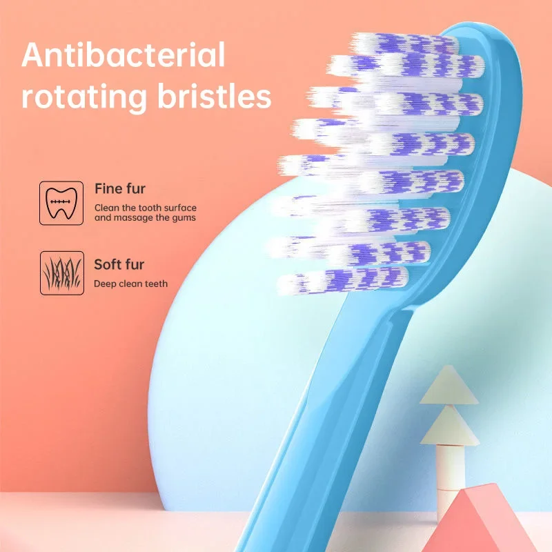 Electric Toothbrush Automatic Rechargeable 4 heads for Adult