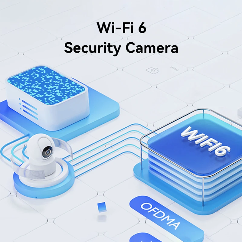 IMILAB C22 AI IP 카메라, 놀라운 선명도, 와이파이 6 라우터, 강력한 AI 알고리즘, 3K, 2023 신제품