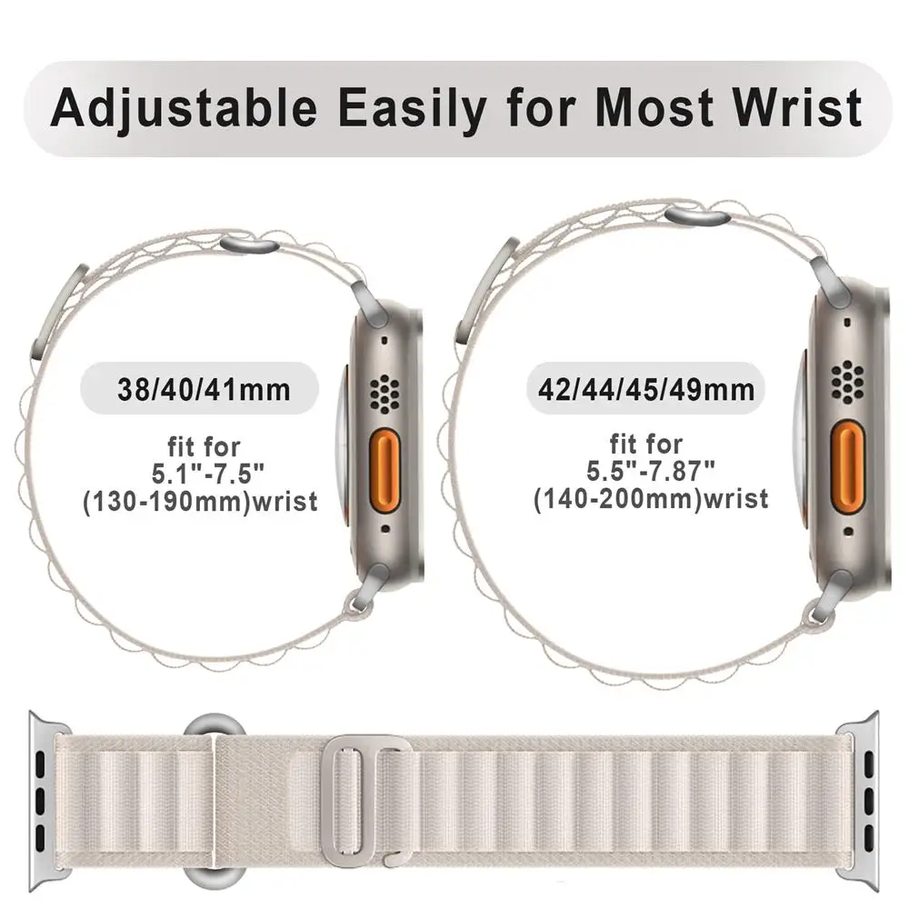 Alpine Loop Bracelet for Apple Watch - Premium Strap Collection