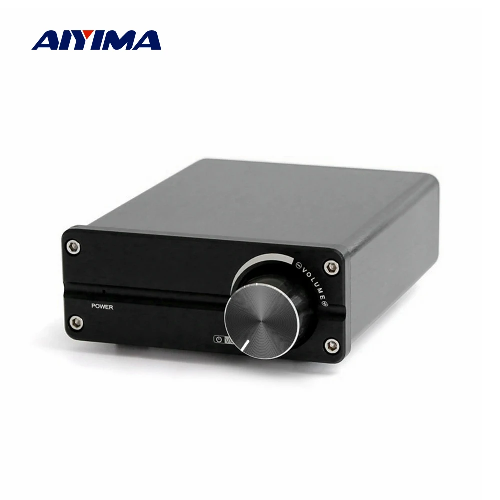 Aiyima 100w Tpa3116 Subwoofer Amplificador Classe d Mini Amplificador de Potência Amplificador Áudio Mono Amp para Casa Falante Passivo