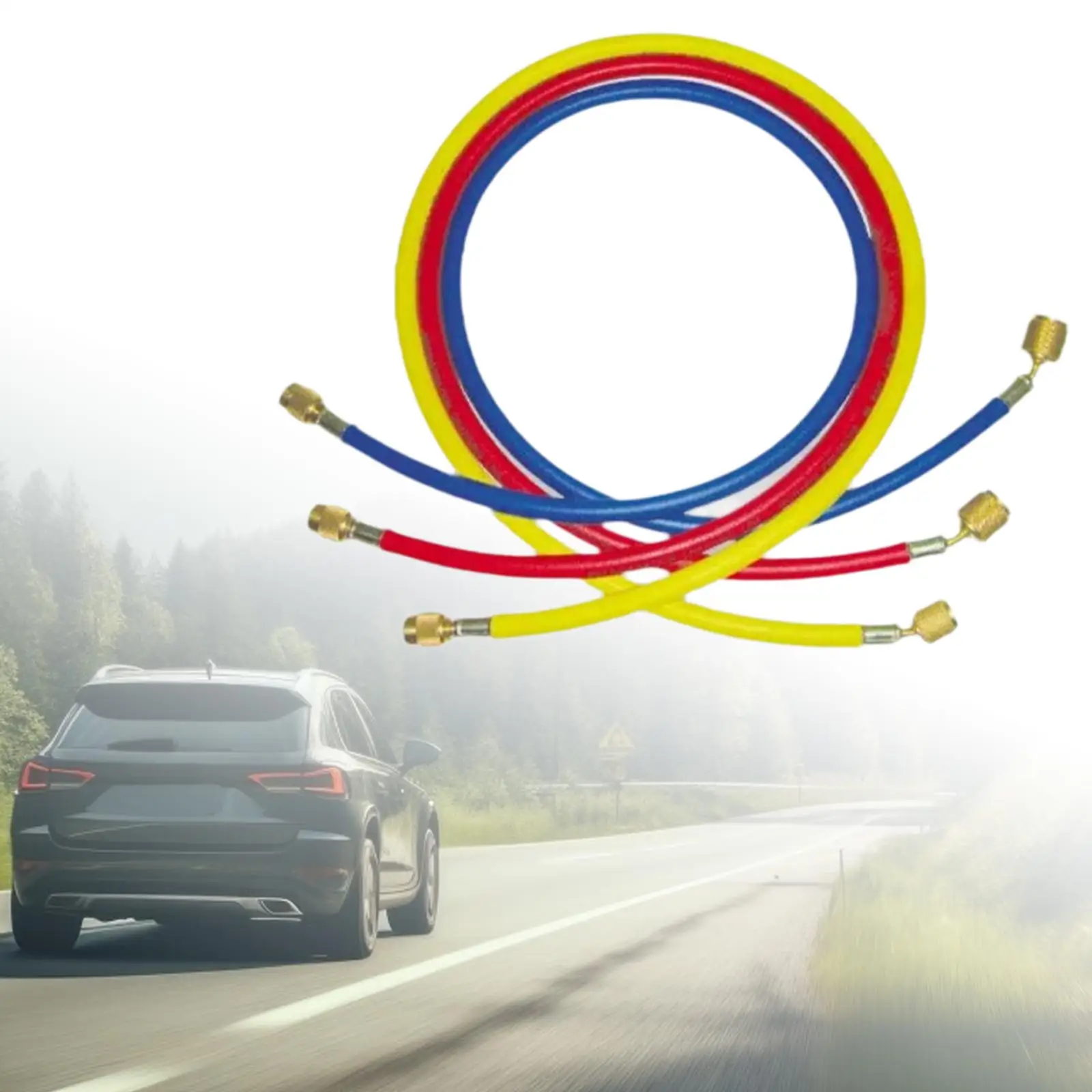 

3 шт., латунный шланг для зарядки R410