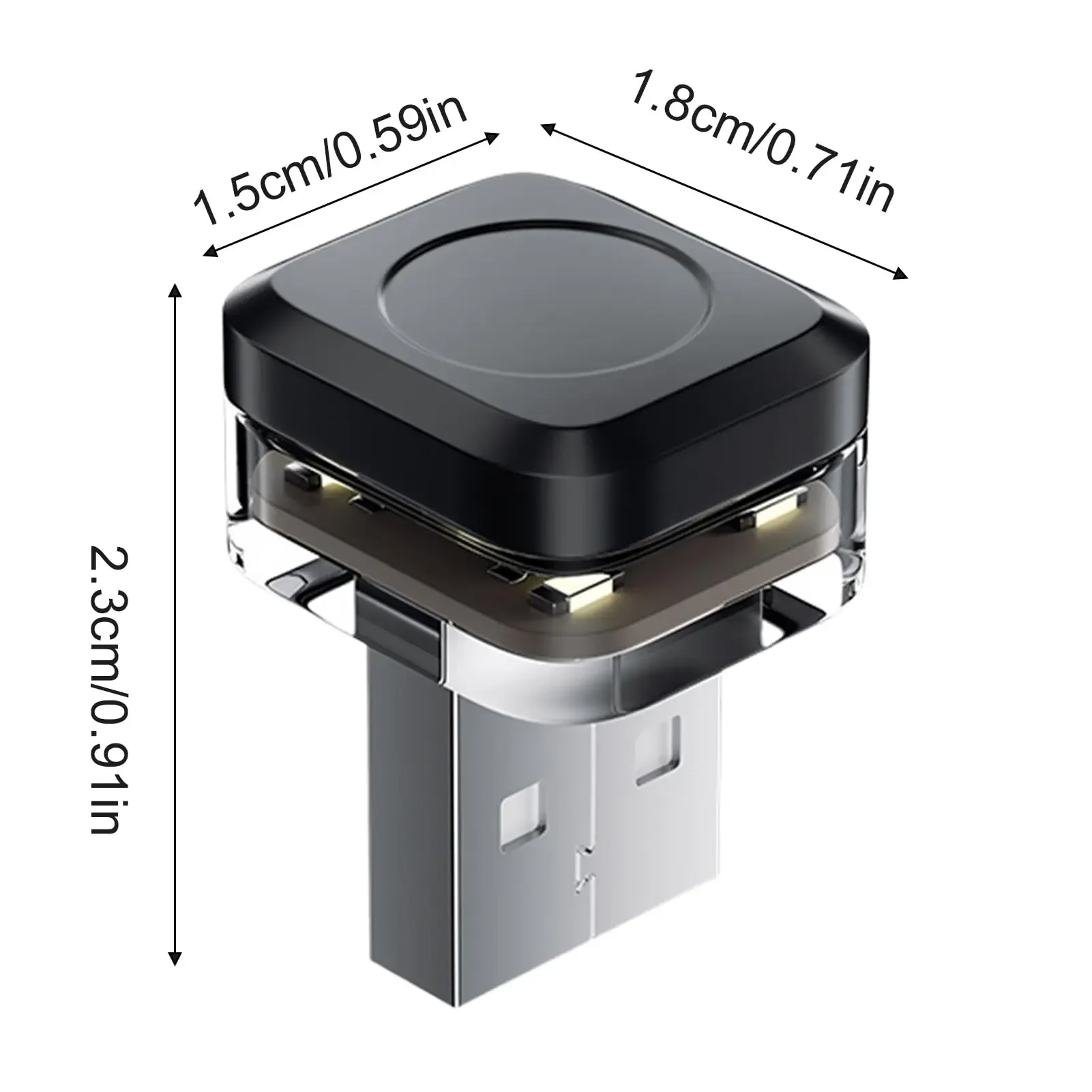 รูปสินค้า ไฟ LED ตกแต่งรถยนต์ USB สร้างบรรยากาศ
