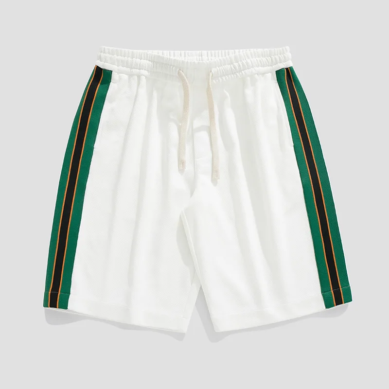 Urban High Street Fashion Shorts Summer Men Sports Casual Pants Polyester fibre Patchwork Sport Streetwear Pants Shorts For Men