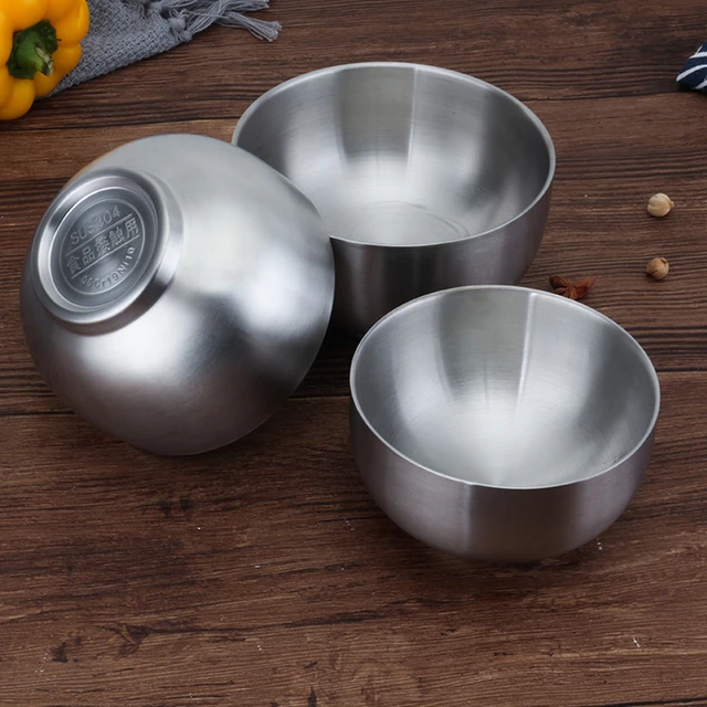 Insulated Double Walled Multipurpose Stainless Steel Bowl Set Soup Bowl  Korean - Buy Insulated Double Walled Multipurpose Stainless Steel Bowl Set Soup  Bowl Korean Product on