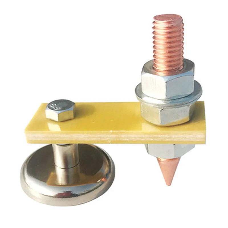 Electric Welding Magnetic Head Ground Wire Tool Strong Magnetism Clamp Mass Welding Magnet Powerful Spotter Suction Grounding - Power Tool Accessories