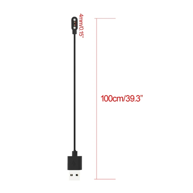 Replacement USB Charging Cable Data Line Adapter for-Lenovo for Smart Watch