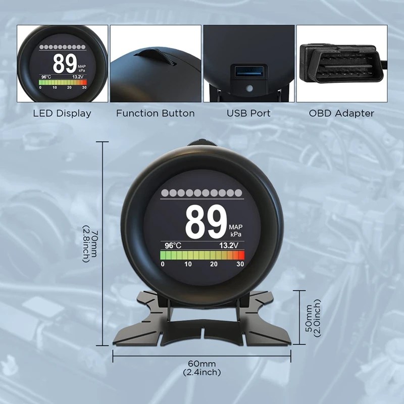 OBD  ÷ ӵ, X60 HUD,  ,  ġ
