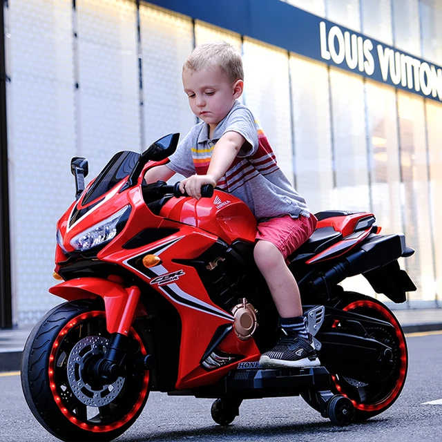 Moto électrique avec fonction d'éducation précoce pour enfants, voiture,  jouets pour enfants, 12V, 2022 - AliExpress