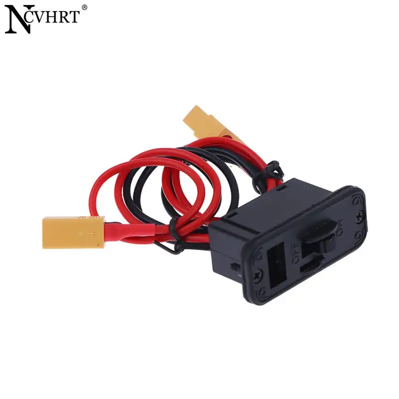 

1pc RC On Off Switch With XT60 Plug 18AWG RC Model Accessory For RC Car/Boat/Airplane/Ship/Aircraft Models 4.5*1.8cm