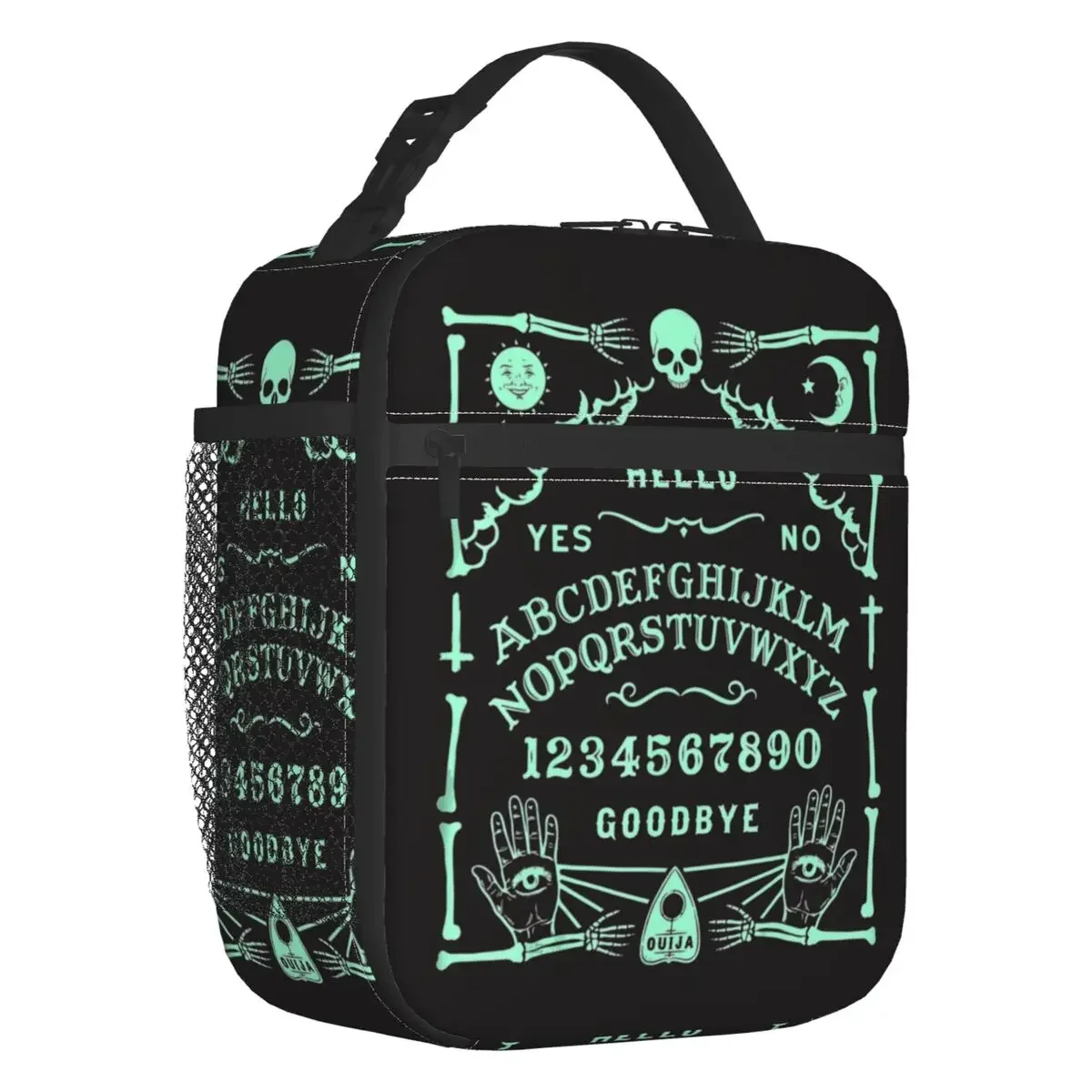 

Spirit Ouija термальная изолированная сумка для ланча для ведра, оккультистичный портативный контейнер для завтрака на Хэллоуин для школы