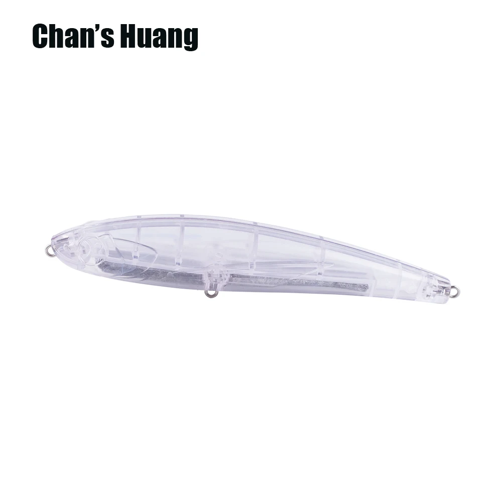 

Chan's Huang 2/5pcs 11.5cm 47g Unpainted Pencil Sea Fishing Tackle Trolling Lure Blank Bait Wobblers Sinking Hard Plastic Tackle