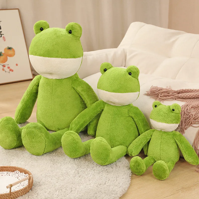 60/80/100cm Giant Frog Plush Pillow Toy Cartoon Stuffed Animals Frogs  Plushies Cushion Anime Soft Kids Toys Gifts Home Decor - AliExpress