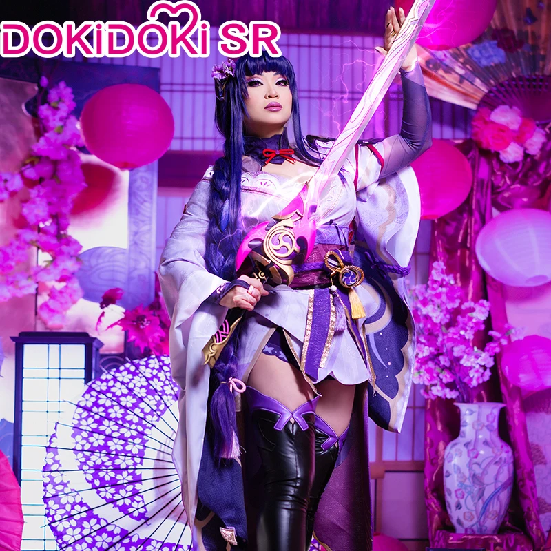 在庫あり 雷電将軍 バアル コスプレ ゲーム原神 コスプレ衣装 ドキドキ