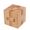 Montessori 3D Puzzles Game Unlock Toys Wooden Kong Ming Lock Lu Ban Lock IQ Brain Teaser Educational Toy for Kids Children Adult 4