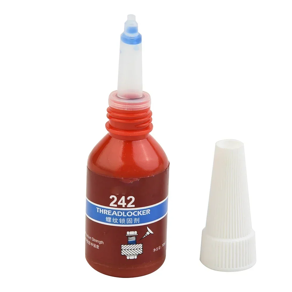 242 LockTite Threadlocker Metal Bonder 10 Ml 2 Pcs M6-M20 Thread Medium Strength