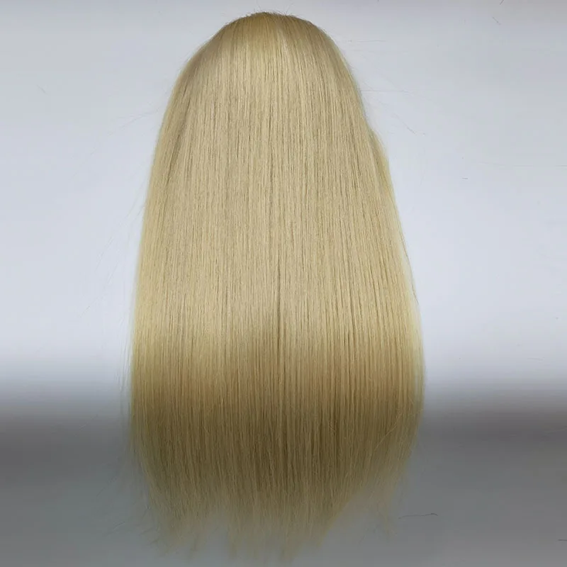 #613 Honey Blonde Straight Drawstring Ponytail Clip In Peruvian Ponytail Extension Remy Human Natural Hair Pony Tail 10-24Inch