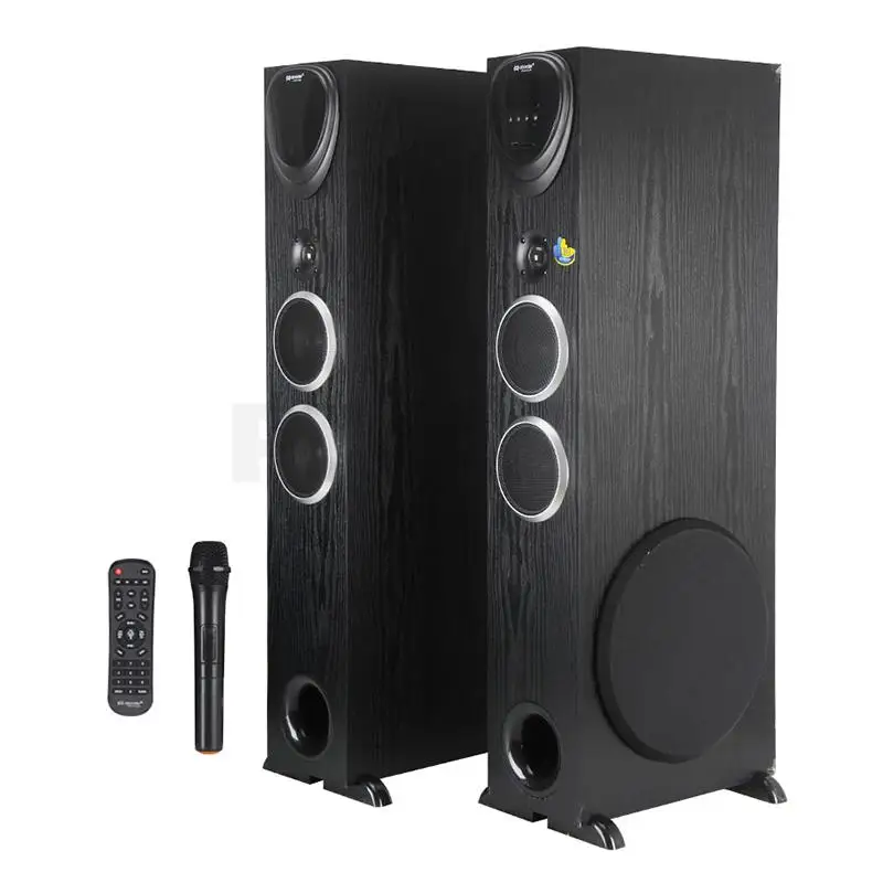 A Pair High-power 10 Inch Floor-standing Three-way Speaker
