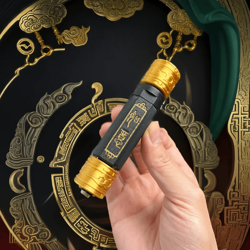 3D Print Black Myth Golden Cudgel Fidget Spinner Multi playability Slider Ratchet Gyro Rotating Push Block EDC Decompression Toy