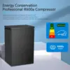 FLAME Chest Freezer 2.8 Cubic Feet, Small Deep Freezer with Basket, Adjustable Temperature, Energy Saving, Top open Door Mini Co 5